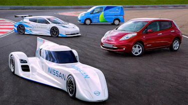 Nissan ZEOD RC electric Le Mans racer Nissan Leaf