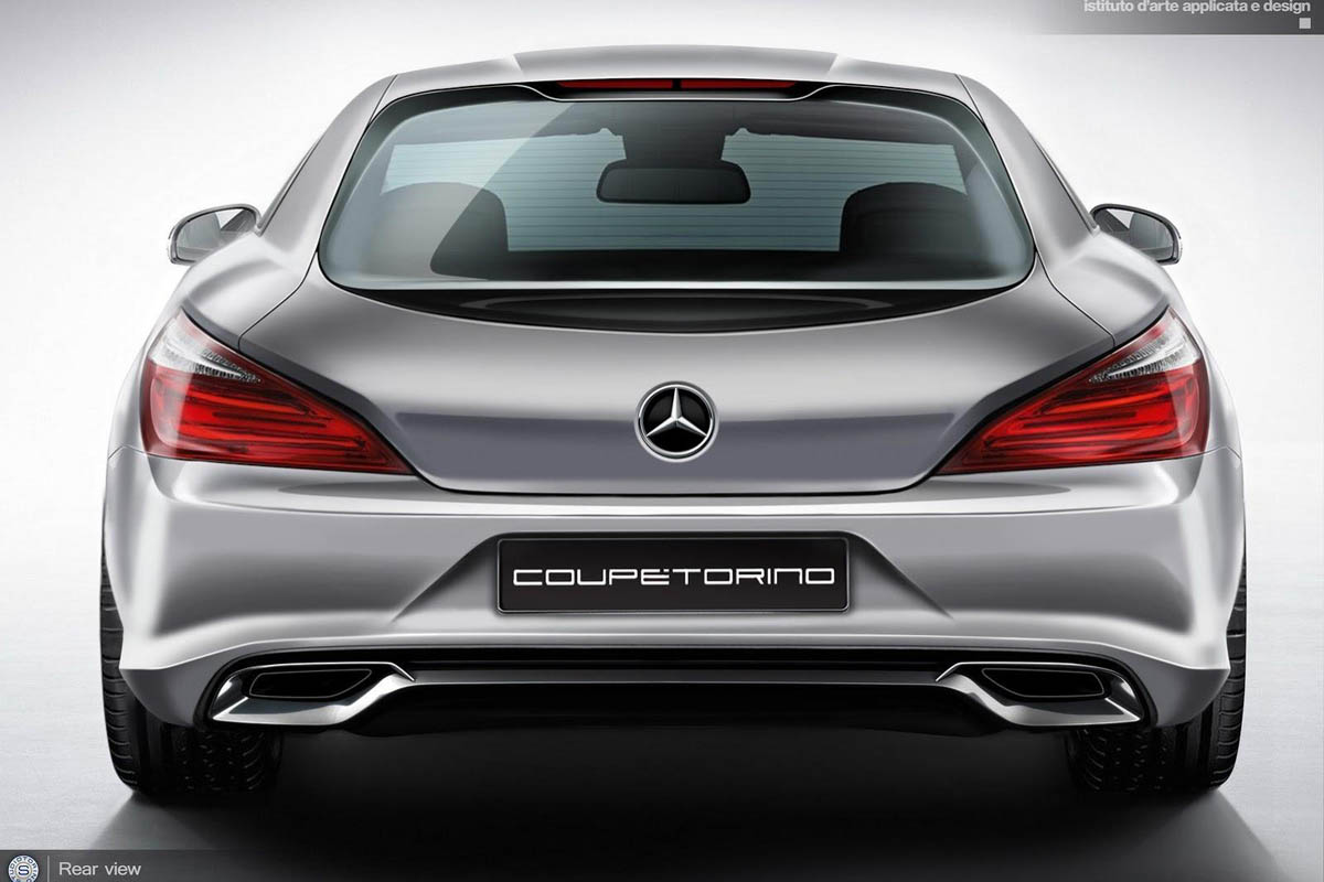 Mercedes SL Shooting Brake rear view