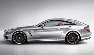 Mercedes SL Shooting Brake side profile