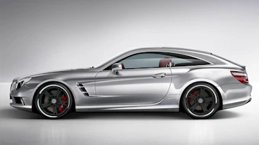 Mercedes SL Shooting Brake side profile