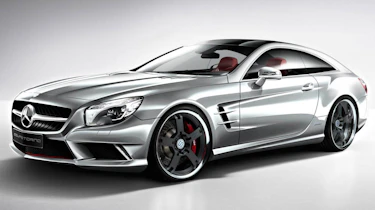 Mercedes SL Shooting Brake silver