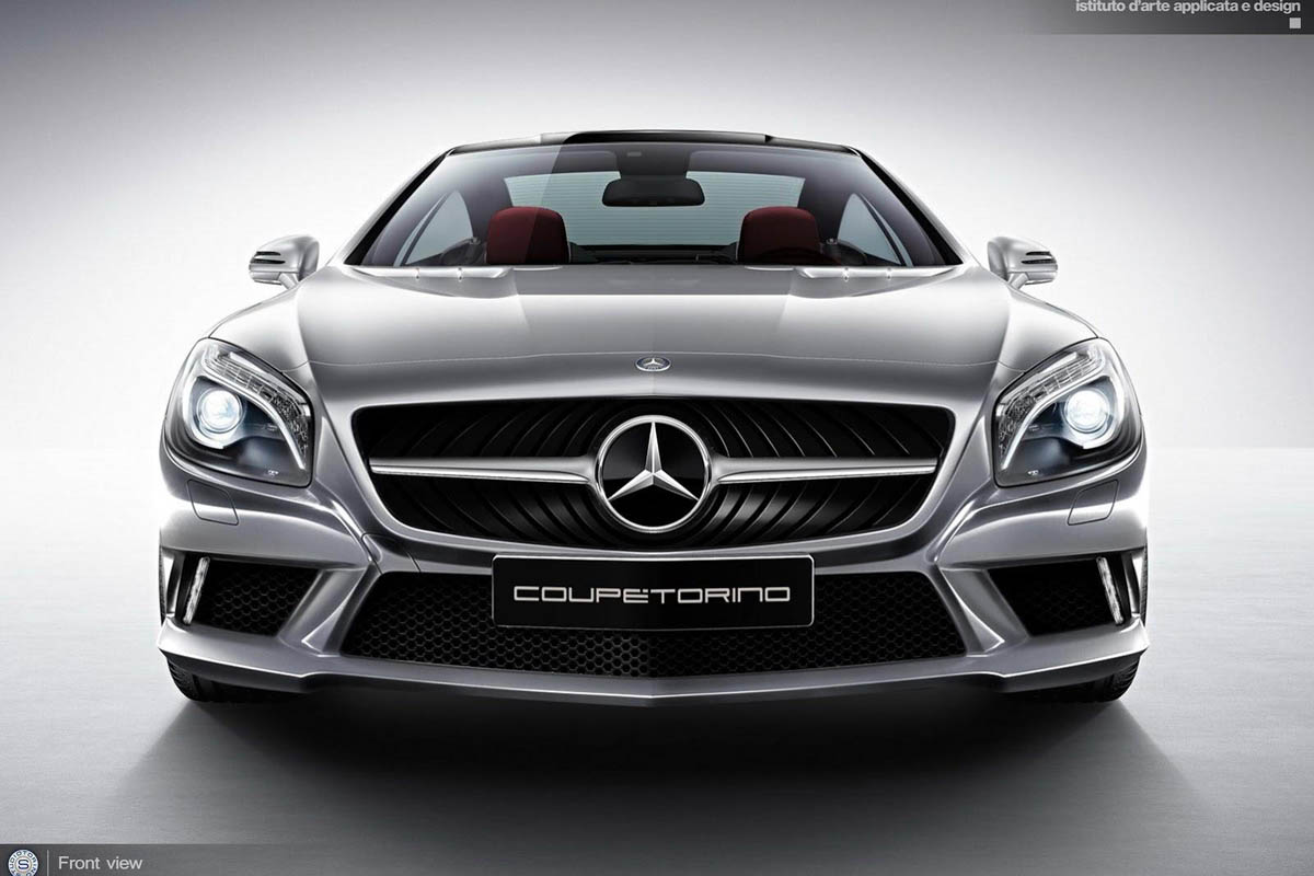 Mercedes SL Shooting Brake front view