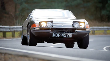 Ferrari 365 GTB/4 Daytona front cornering shot