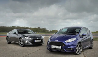 Ford Fiesta ST and Toyota GT86