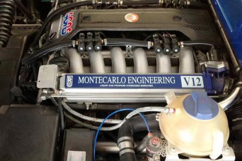 Montecarlo Rascasse supercar 5.4-litre V12 BMW engine