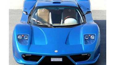 Montecarlo Rascasse supercar blue front