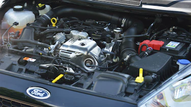 2013 Ford Fiesta 1.0 Ecoboost Zetec S turbo three cylinder engine