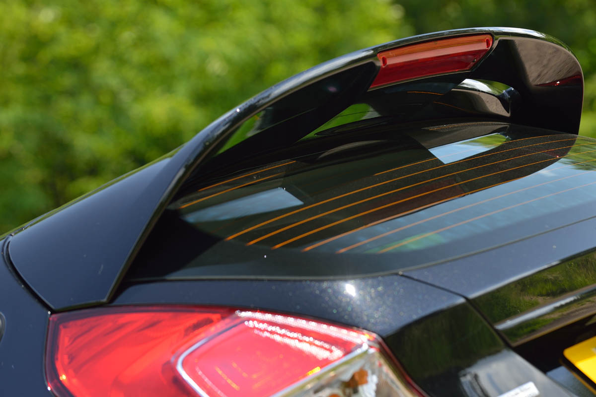 2013 Ford Fiesta 1.0 Ecoboost Zetec S rear spoiler