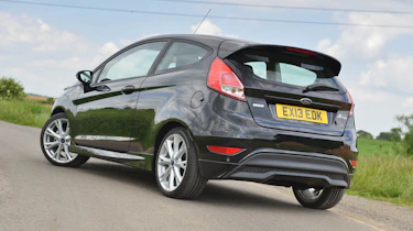 2013 Ford Fiesta 1.0 Ecoboost Zetec S Panther Black rear