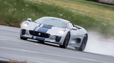 Jaguar C-X75 hybrid supercar