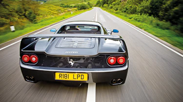Ferrari F50 rear shot