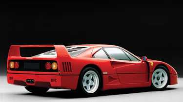Ferrari F40 rear quarter