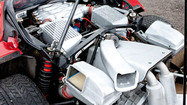 Ferrari F40 engine shot