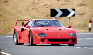 Ferrari F40 drift shot