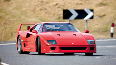 Ferrari F40 drift shot