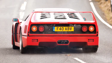 Ferrari F40 rear slide