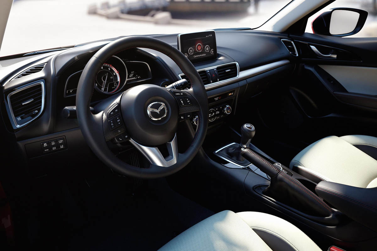 New Mazda 3 interior