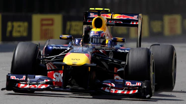 Mark Webber Red Bull Formula 1 car