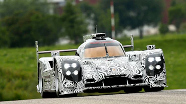 2014 Porsche LMP1 car testing Weissach