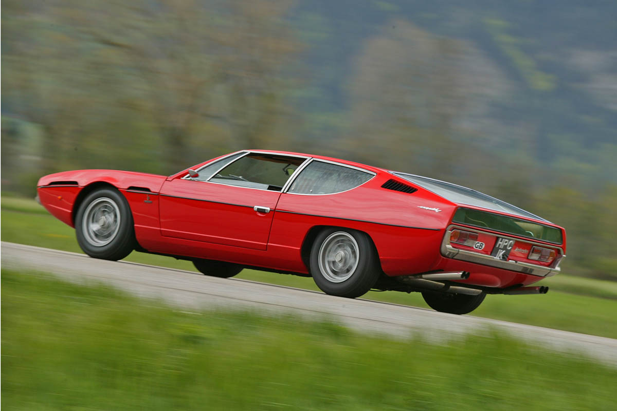 Lamborghini Espada road trip video