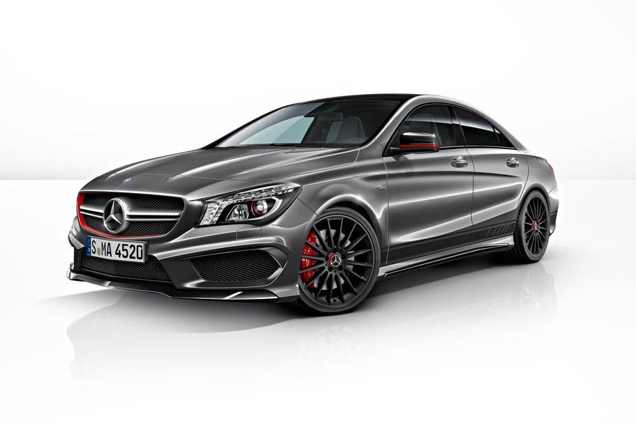Mercedes CLA45 AMG Edition 1 front grey