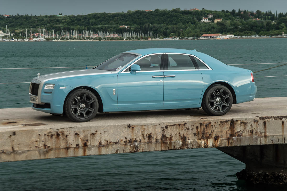 2014 Rolls-Royce Ghost Alpine Trial Centenary Collection side profile