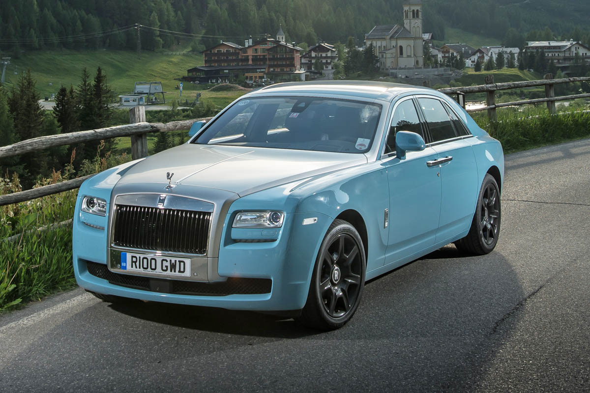 2014 Rolls-Royce Ghost Alpine Trial Centenary Collection front black grille