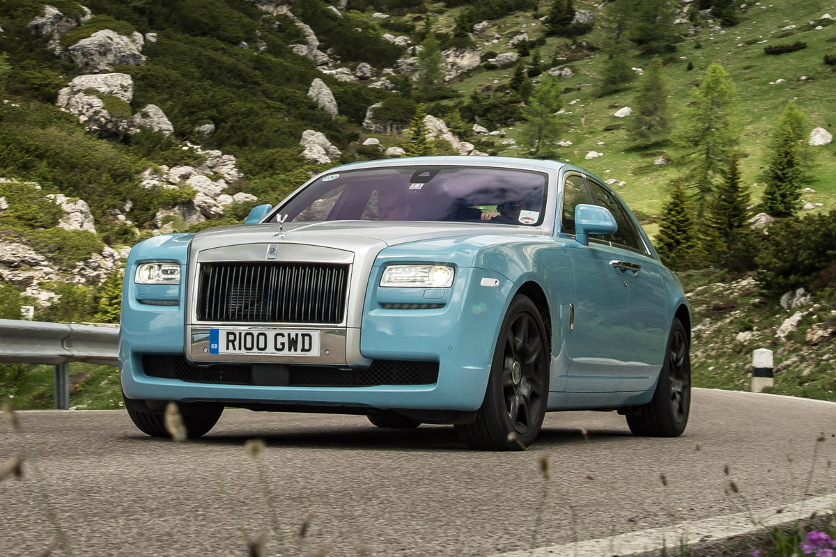 2014 Rolls-Royce Ghost Alpine Trial Centenary Collection blue