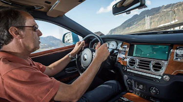 2014 Rolls-Royce Ghost Alpine Trial Centenary Collection interior dashboard steering wheel