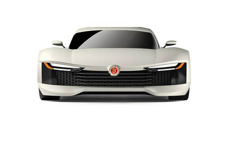 Minerva J.M. Brabazon hybrid supercar front view