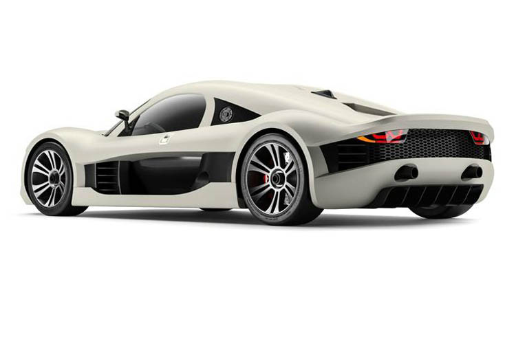 Minerva J.M. Brabazon hybrid supercar rear