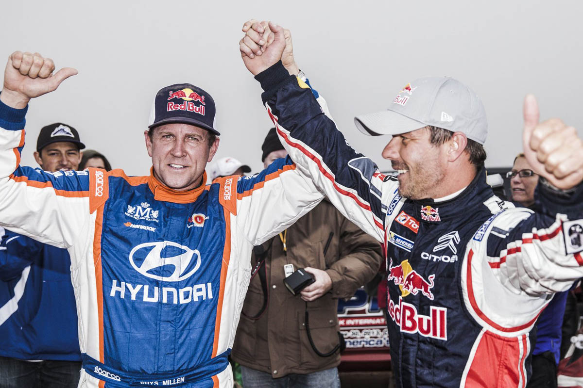 Reb Bull Pikes Peak Rhys Millen Sebastien Loeb