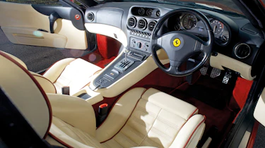 Ferrari 550 Maranello interior