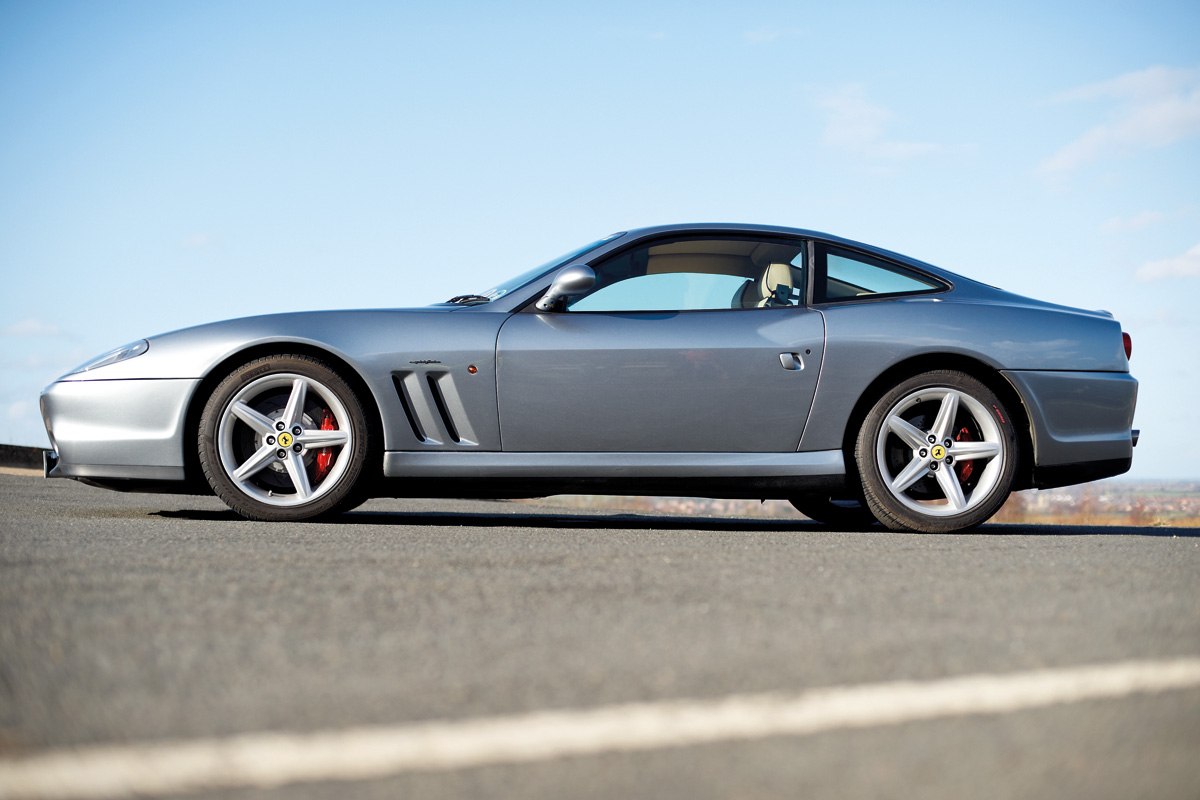 Ferrari 575M Maranello side profile