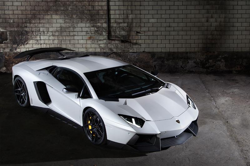 Novitec Lamborghini Aventador white front