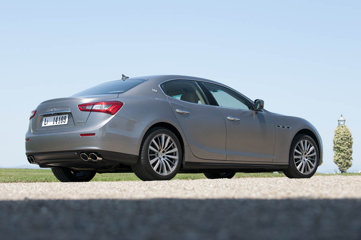 Maserati Ghibli side profile