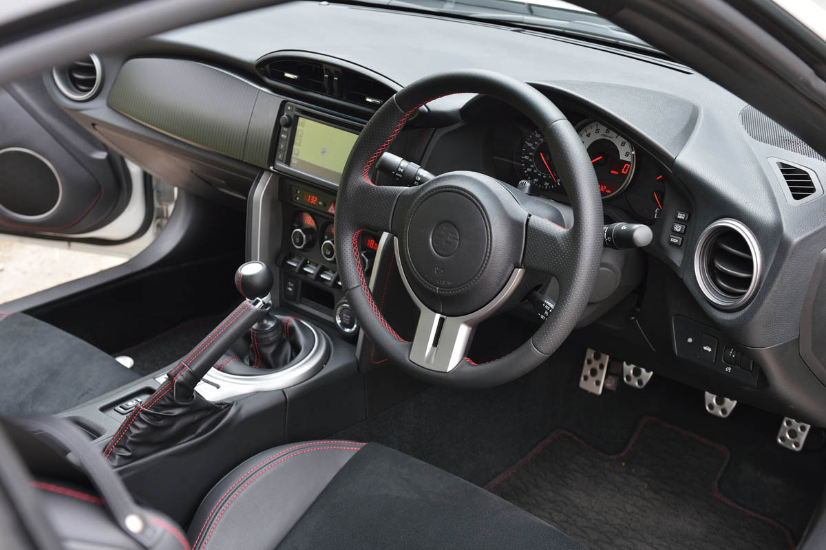 Toyota GT86 TRD interior dashboard