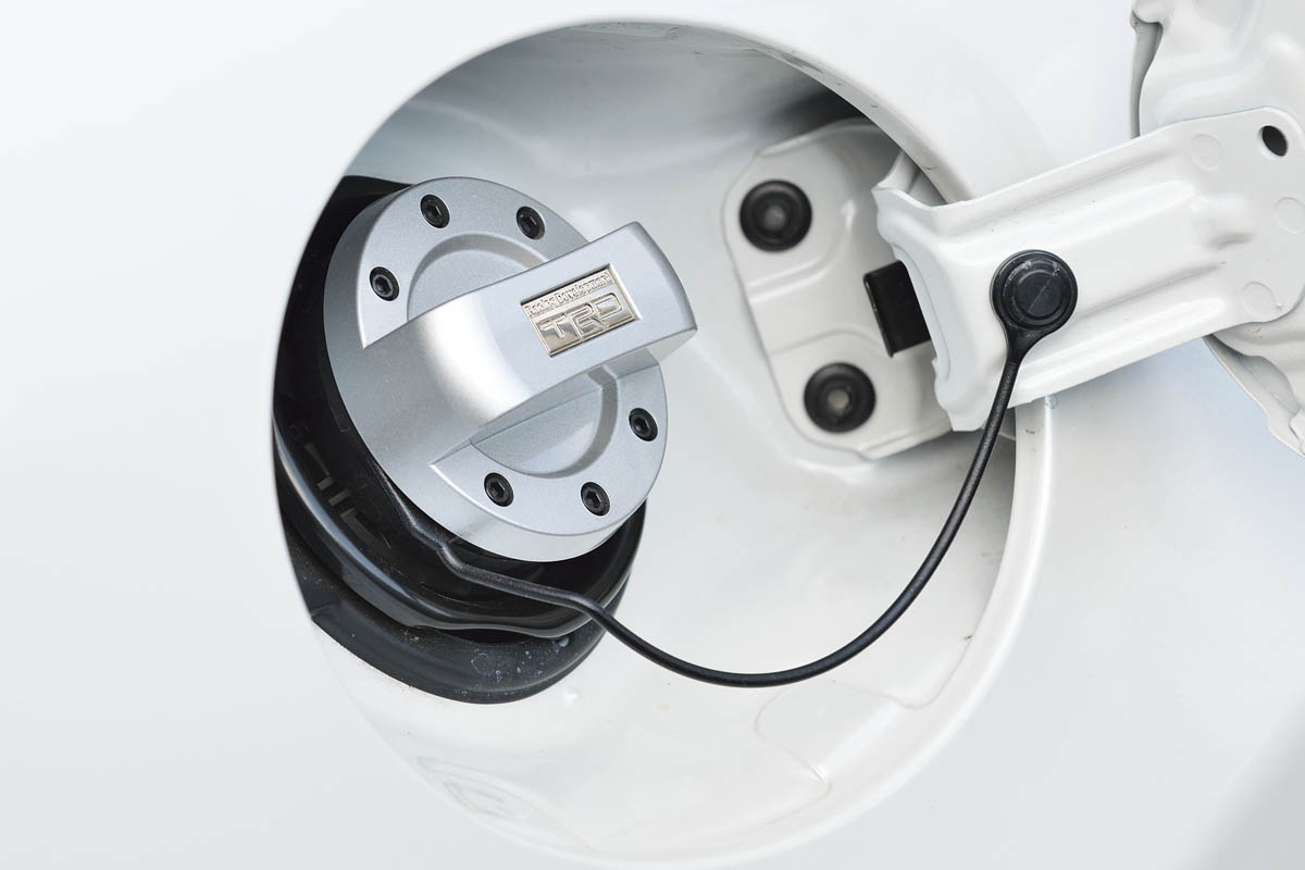 Toyota GT86 TRD fuel filler cap