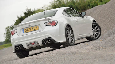 Toyota GT86 TRD white rear