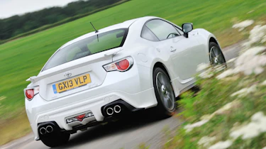 Toyota GT86 TRD rear cornering