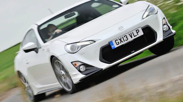 Toyota GT86 TRD front cornering