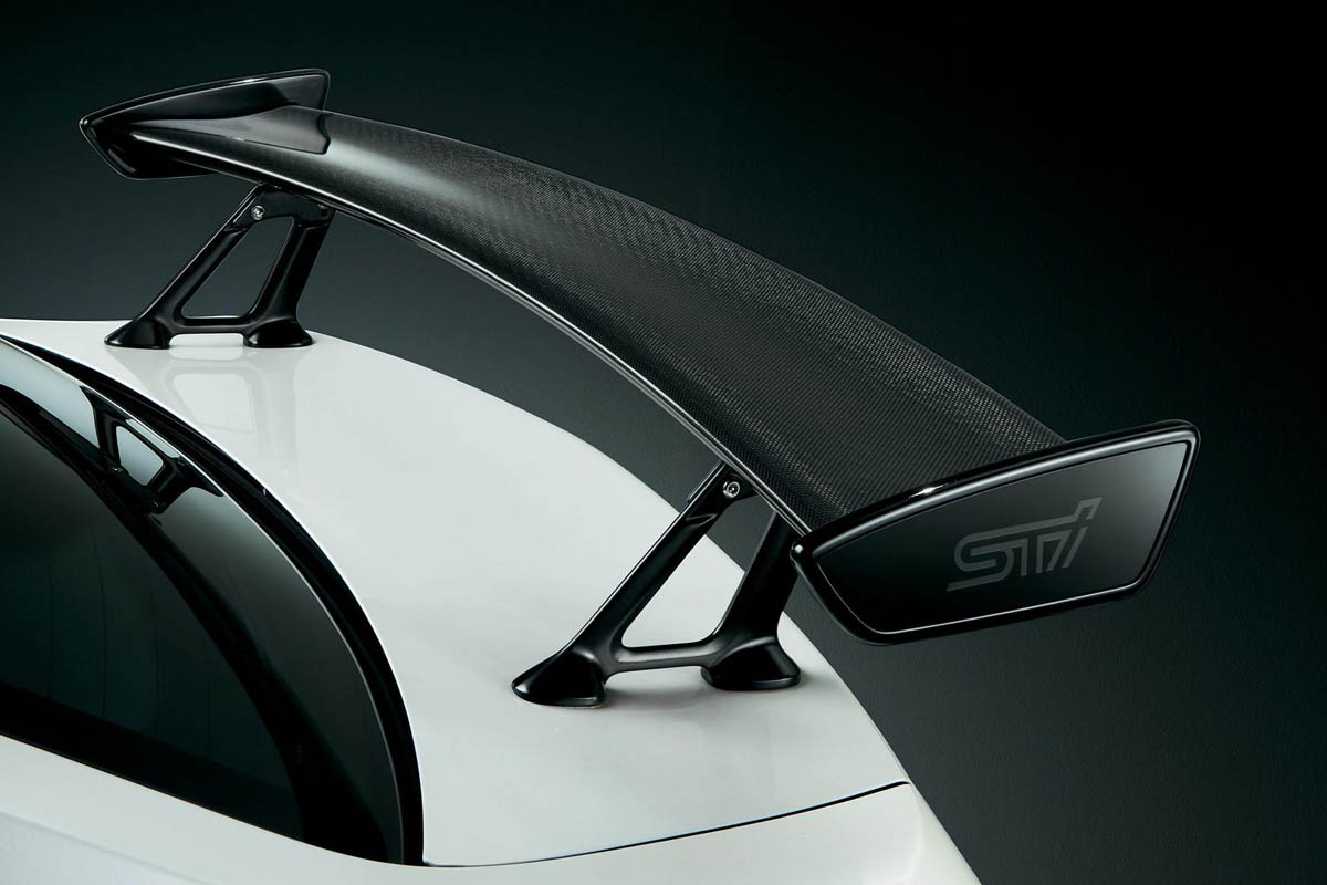 Subaru Impreza WRX STI tS Type RA carbonfibre rear spoiler