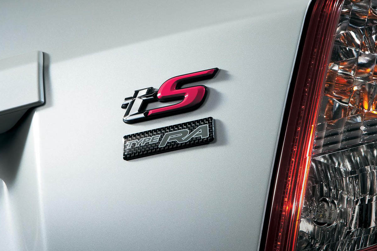 Subaru Impreza WRX STI tS Type RA special edition badge