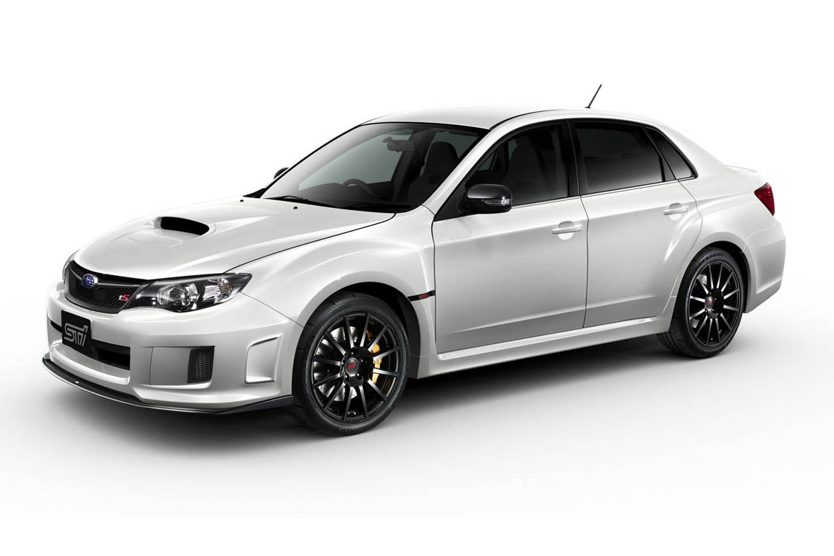 Subaru Impreza WRX STI tS Type RA Pearl White