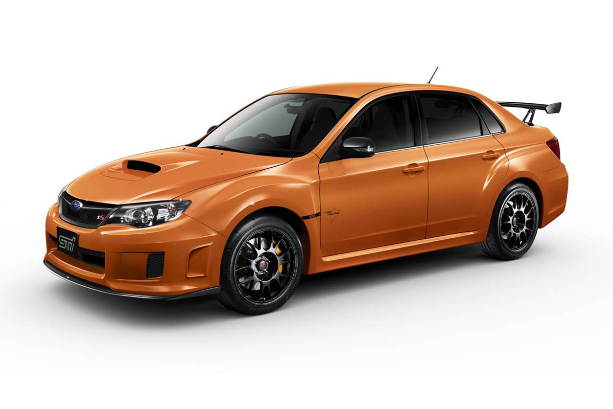 Subaru Impreza WRX STI tS Type RA Tangerine Orange
