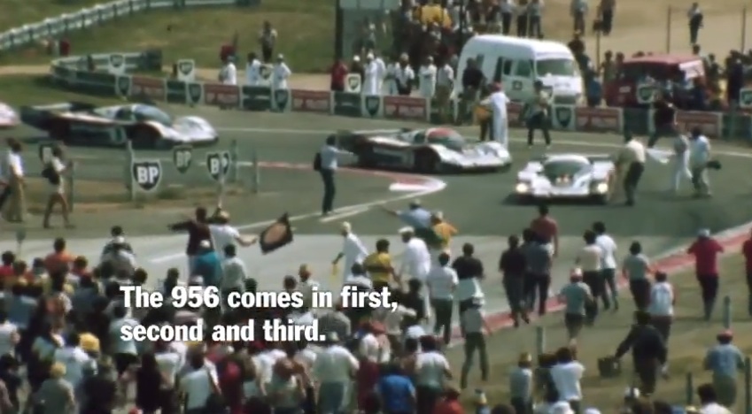 Porsche Group C Le Mans video