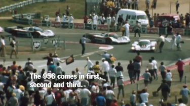 Porsche Group C Le Mans video