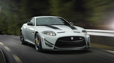 Jaguar XKR-S GT white front
