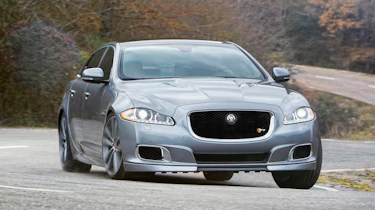 New Jaguar XJR supercharged sports saloon silver
