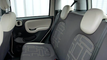 2013 Fiat Panda Trekking interior rear seats